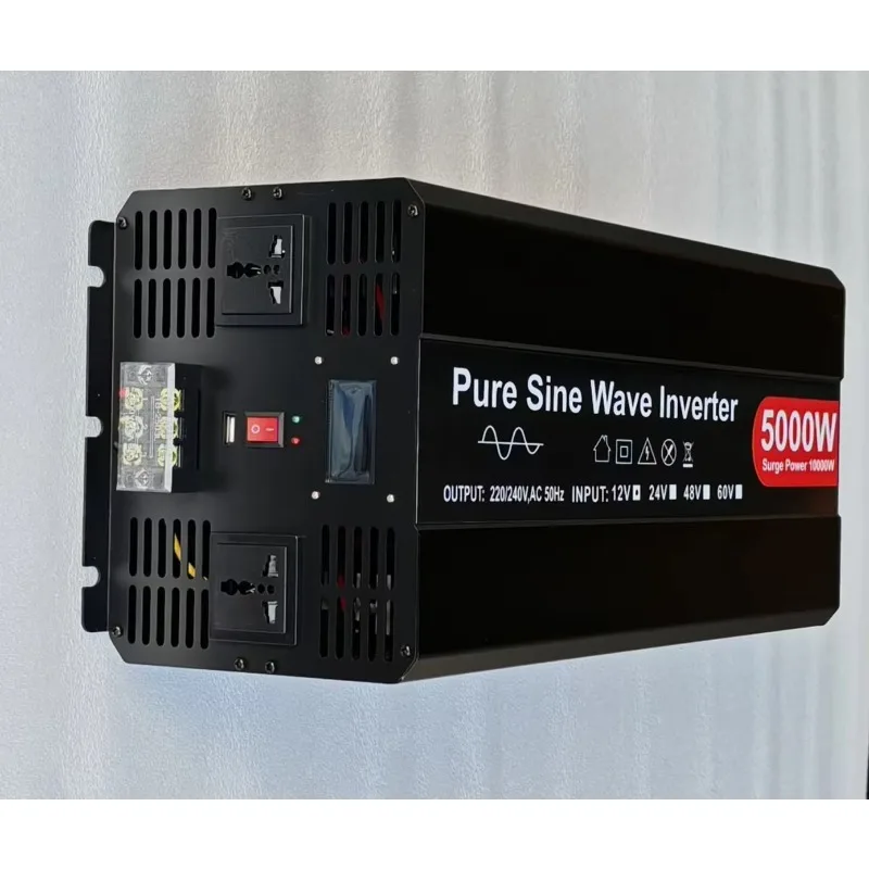 

Качественный инвертор чистой синусоиды 5000 Вт 12 В постоянного тока в переменный ток 110 В 220 В автомобильный инвертор 5 кВт инвертор для дома RV грузовик караван лодка кемпинг