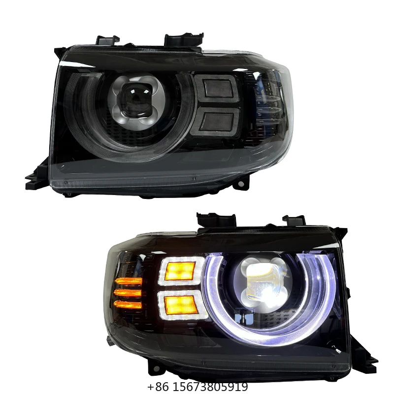 

for 76 Led Headlights LC70 LC71 LC76 FJ75 Front Lights Upgrade LED Headlight