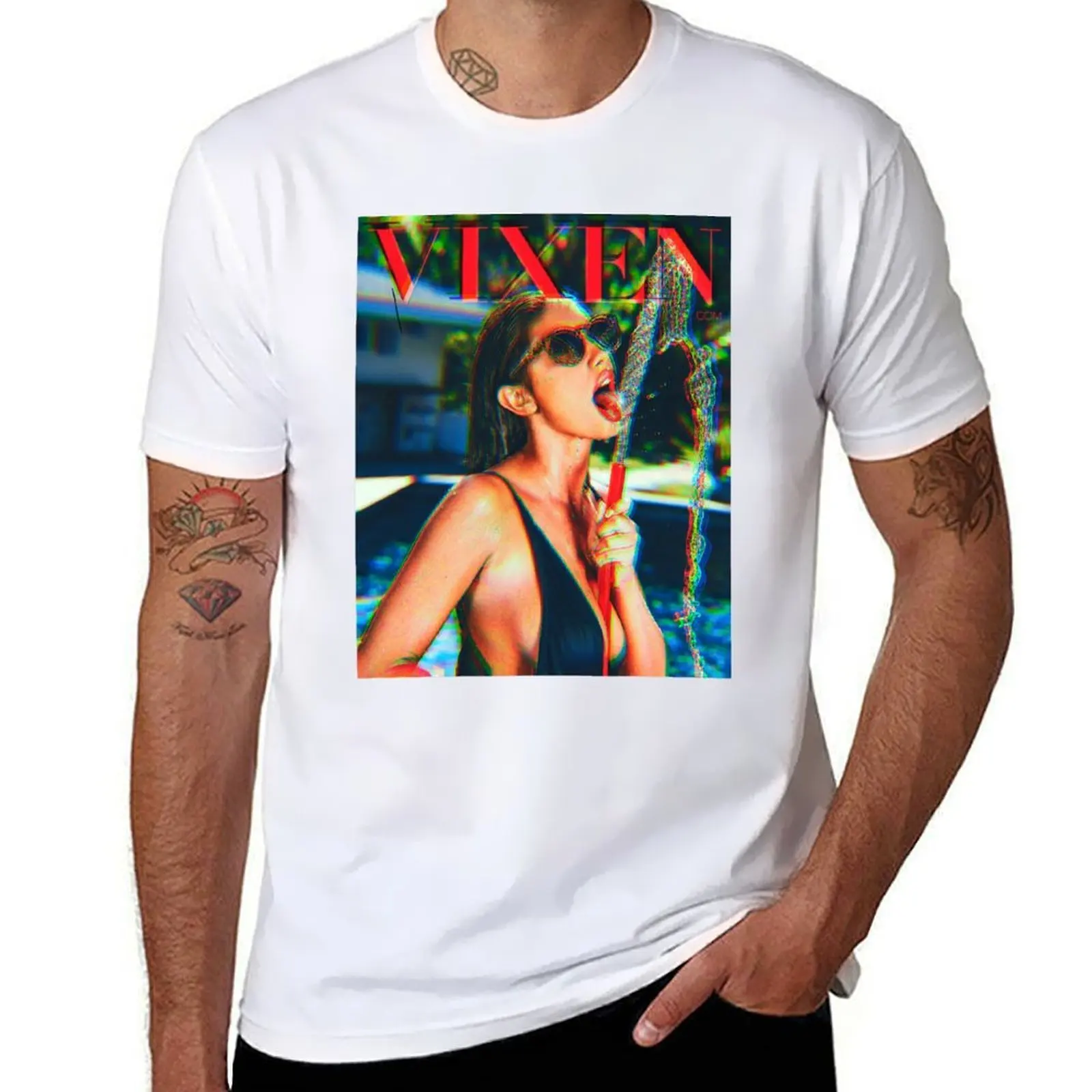 

August Ames T-Shirt man t shirt designer man t shirts high quality luxury brand T-Shirt