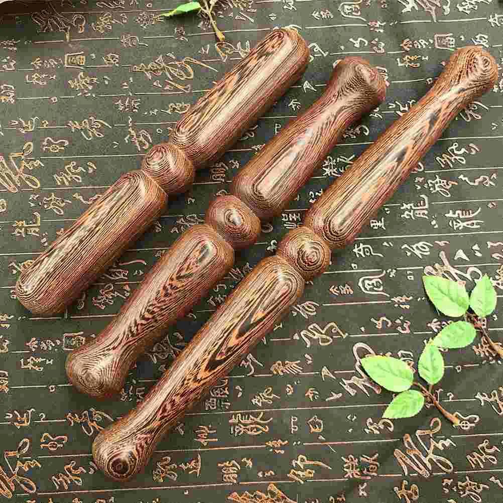 Tai Chi Ruler Wooden Stick Daily Use Exercise Outdoor Accessories Woman Home Accessory Chinese Portable Kungfu Fitness