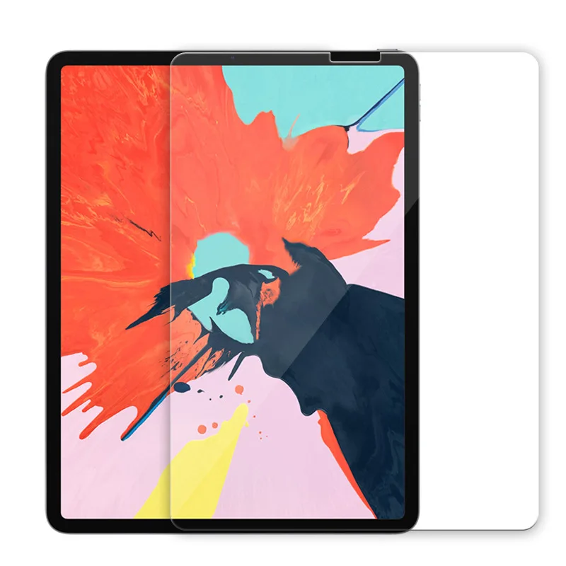9H กระจกนิรภัยสำหรับ Apple iPad Pro 11 ''12.9'' 2018ป้องกันหน้าจอ iPad Pro 11นิ้ว12.9นิ้ว (2018) แท็บเล็ตป้องกันฟิล์ม
