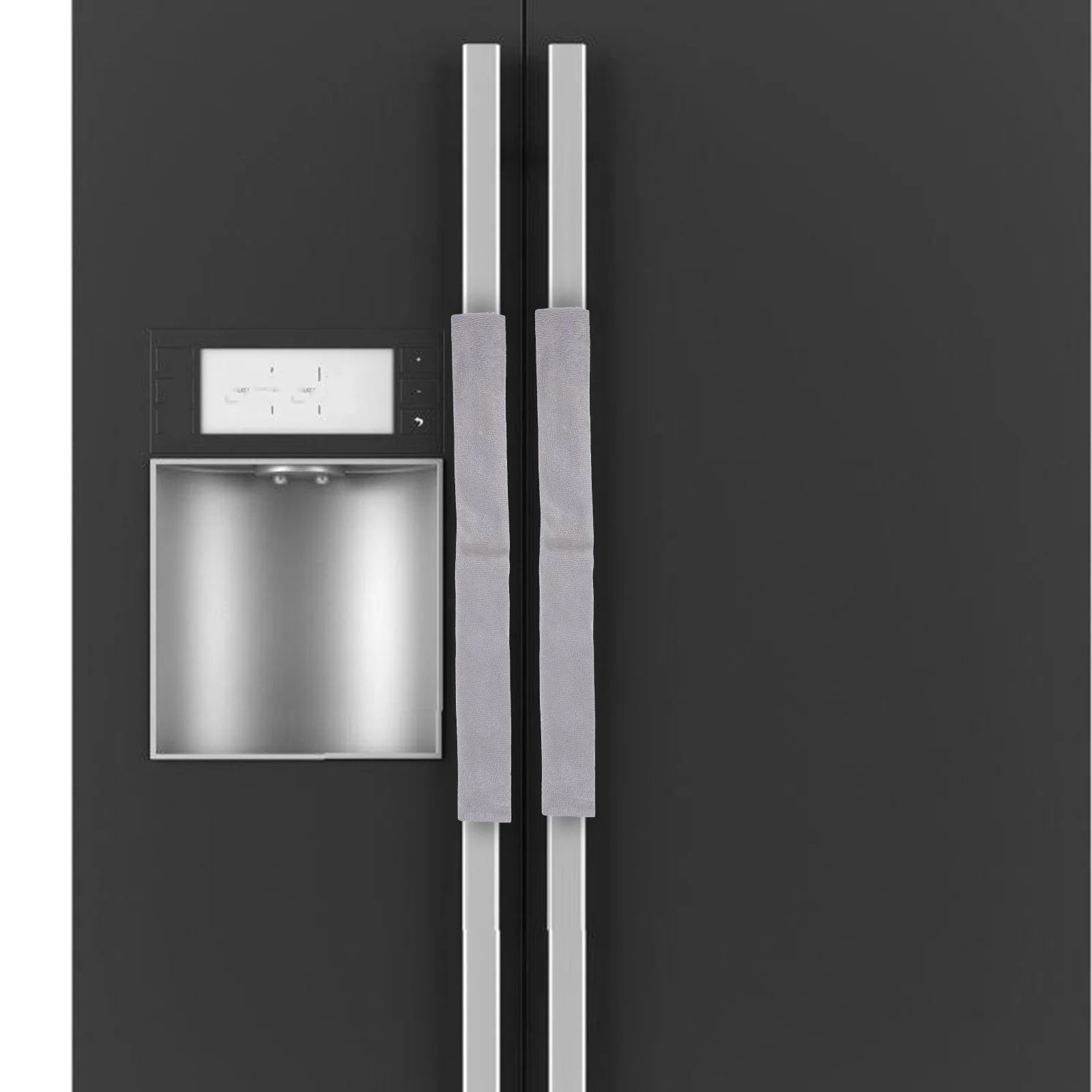 

1Pair Refrigerator Door Handle Cover Appliance Antiskid Protector Gloves Kitchen Door Handle Cover Refrigerator Appliance