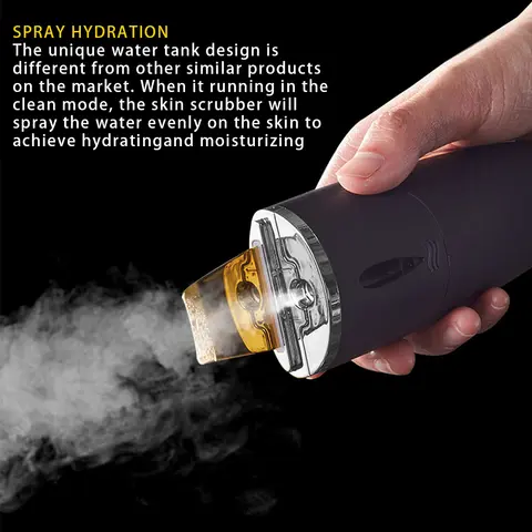 EMS Machine Ultrasonic Skin Scrubber Vibration Face Spatula Blackhead Remover Shovel Clean Cavitation Peeling Facial Lifting