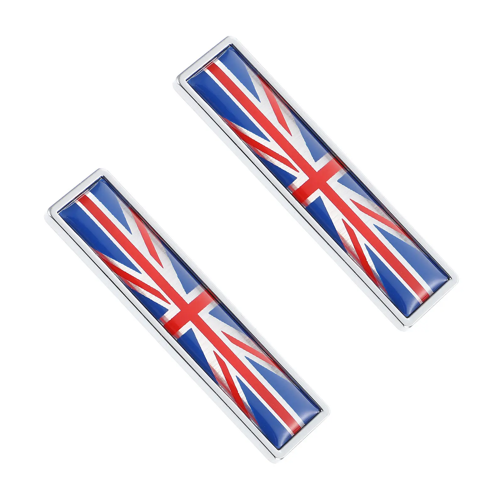 

2Pcs Car Metal Sticker Unique Door Decorative Metal Decal Car Body Personalized Styling Auto Sticker