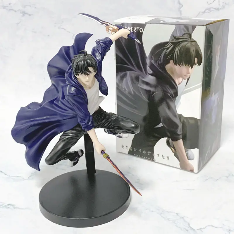 

Solo Leveling Season 2:Arise from the Shadow Anime Figure Sung Jin-Woo Action Figures Collect Decoration 18cm Model Toy Gift