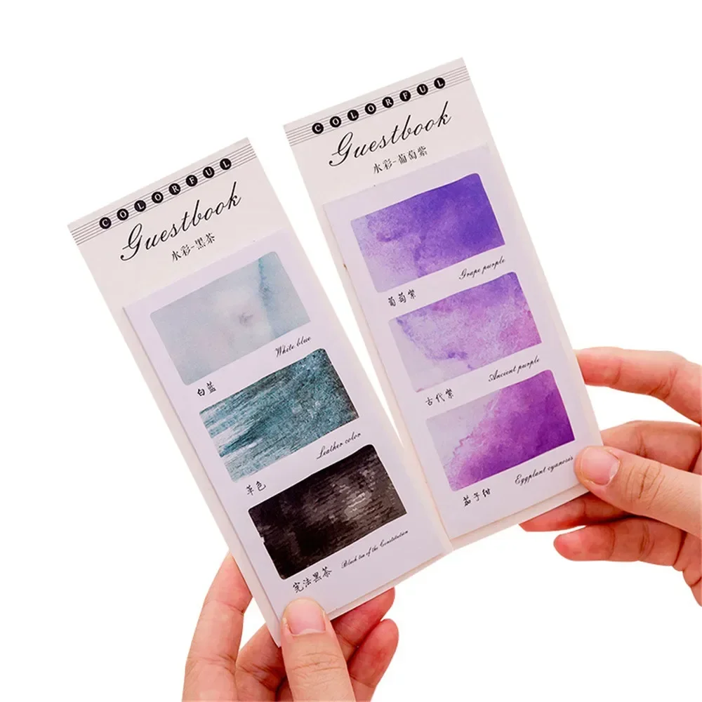 Gradient Color Sticky Notes Self-adhesive Sticky Notes Kawaii DIY Hand Account Scrapbook Decoration Material Learning Stationery