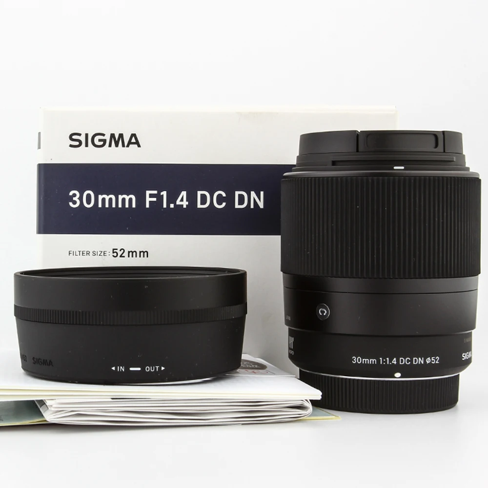 Sigma 30mm F1.4 Contemporary DC DN Lens 30mm 1.4 lens for Sony E mount or Canon EF-M mount or Fujifilm X mount