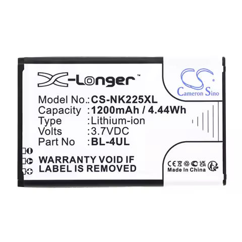 Li-ion Mobile, SmartPhone Battery for Nokia,3.7v,1200mAh,Asha 225 RM-1012 New 3310 3310 2017 TA-1030 TA-1008,BL-4UL BL-4WL