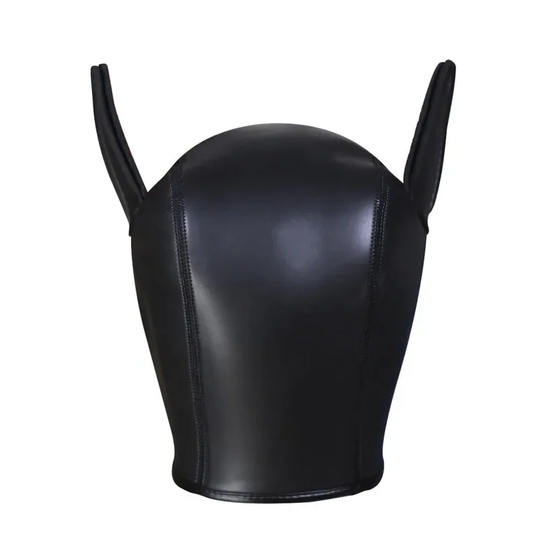 Fetish Dog Slave Puppy Play Neoprene Hood Adult Games 10 Colors Full Head Bondage Restraint BDSM Mask Hood Sex Toys for Men Gay