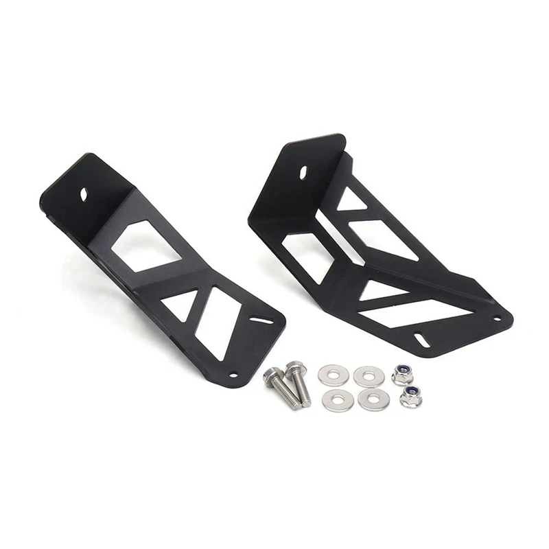 AU05-Kit de montaje de luz de posición baja y alta UTV, soporte de Faro de Metal para Can-Am Maverick R 2024, CAN AM MAVERICK R