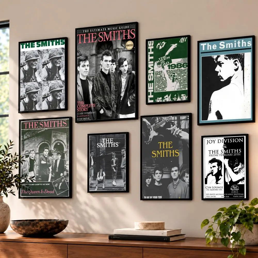 band The Smiths Poster Poster HD Self Adhesive Waterproof Wall Art Print Bedroom Living Room Decor Gift