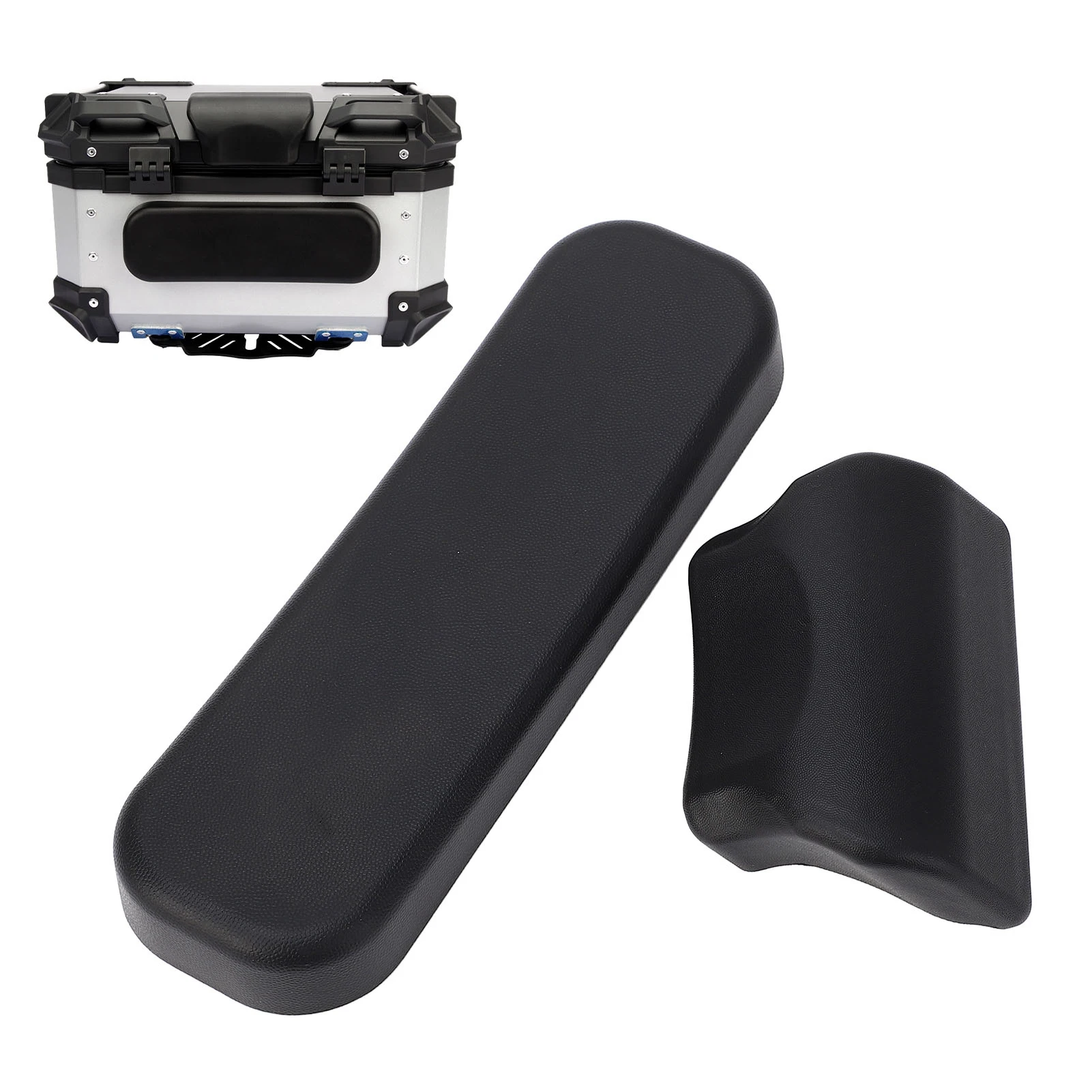 Motorcycle Top Box Backrest Relieve Fatigue Soft PU Sponge  Motorcycle  Backrest Pad for 22L 25L 28L 32L Top Box