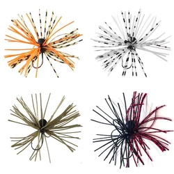 TAKEDO LD11 Cover Creeper Jigs 3.5G 5G Wire Bait Rubber Jig Head Hook Silicone Wire Beard Lure Hooks Bass Trout Fishing