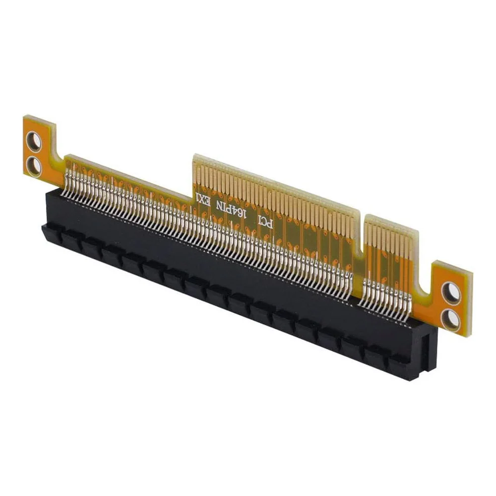 JoniSerl PCI-E Express 8X to 16x Extender Converter Riser Card Adapter Male to Female Extension