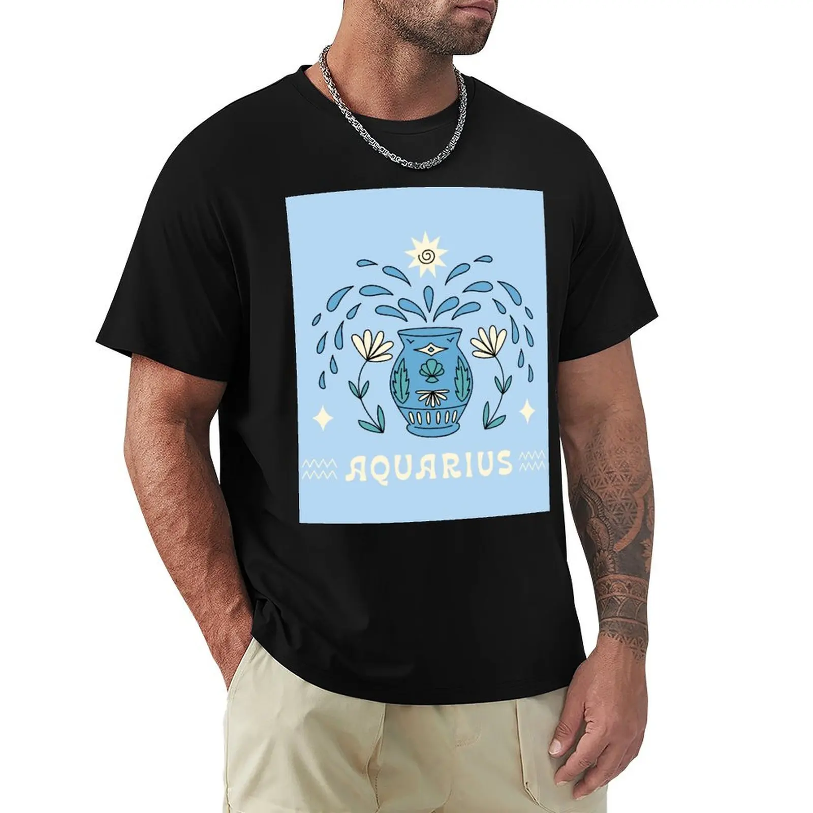 

Aquarium T-Shirt summer tops tops mens graphic t-shirts hip hop