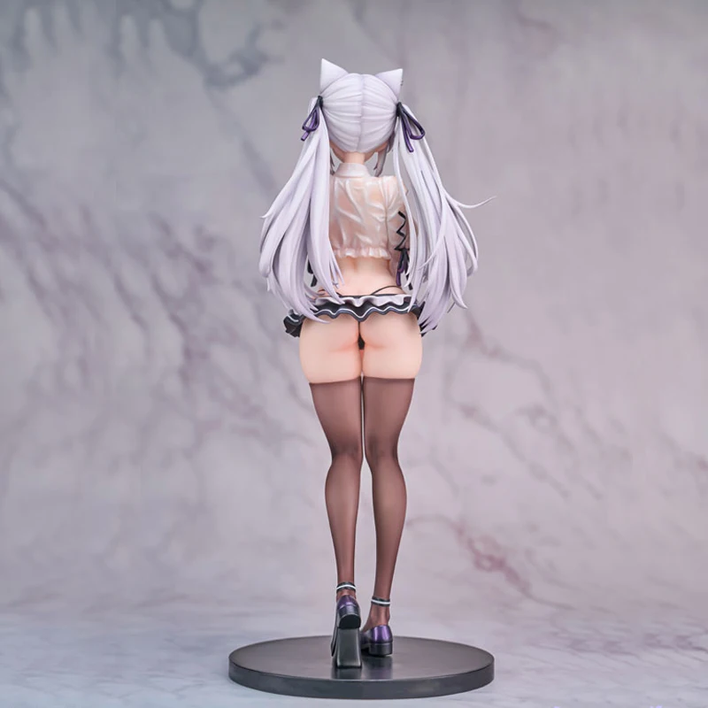 26 centimetri SIKI ANIM Alvina chan Bagnato Sexy Anime Figura Vino Cameriere Ragazza Cynthia/Esoutoys Dongtan Action Figure Modello Per Adulti Bambola Giocattoli