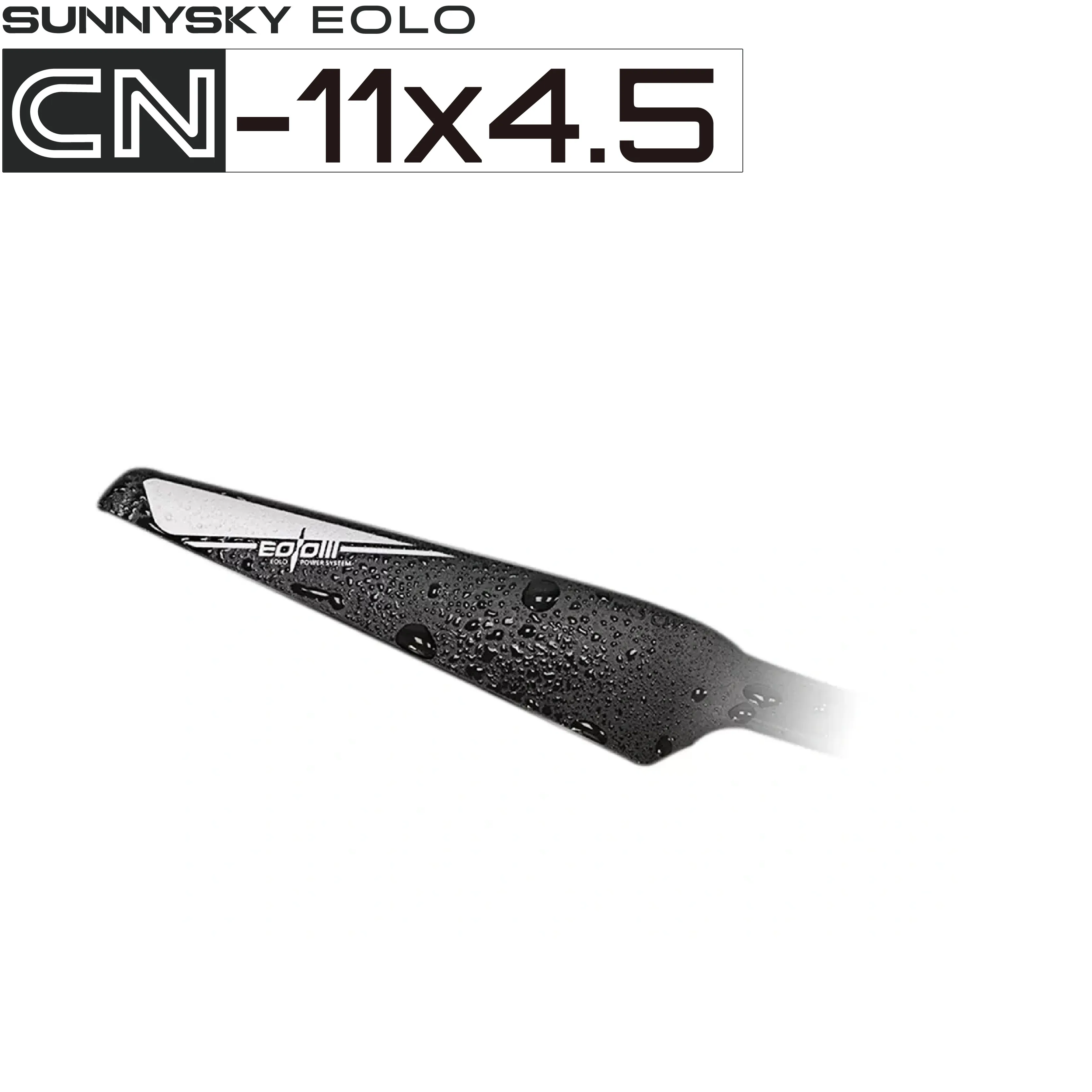 SUNNYSKY EOLO CN1145 CW CCW Propeller, 11 Inch UAV Replacement Prop Blade for Multi‑Rotor Aircraft