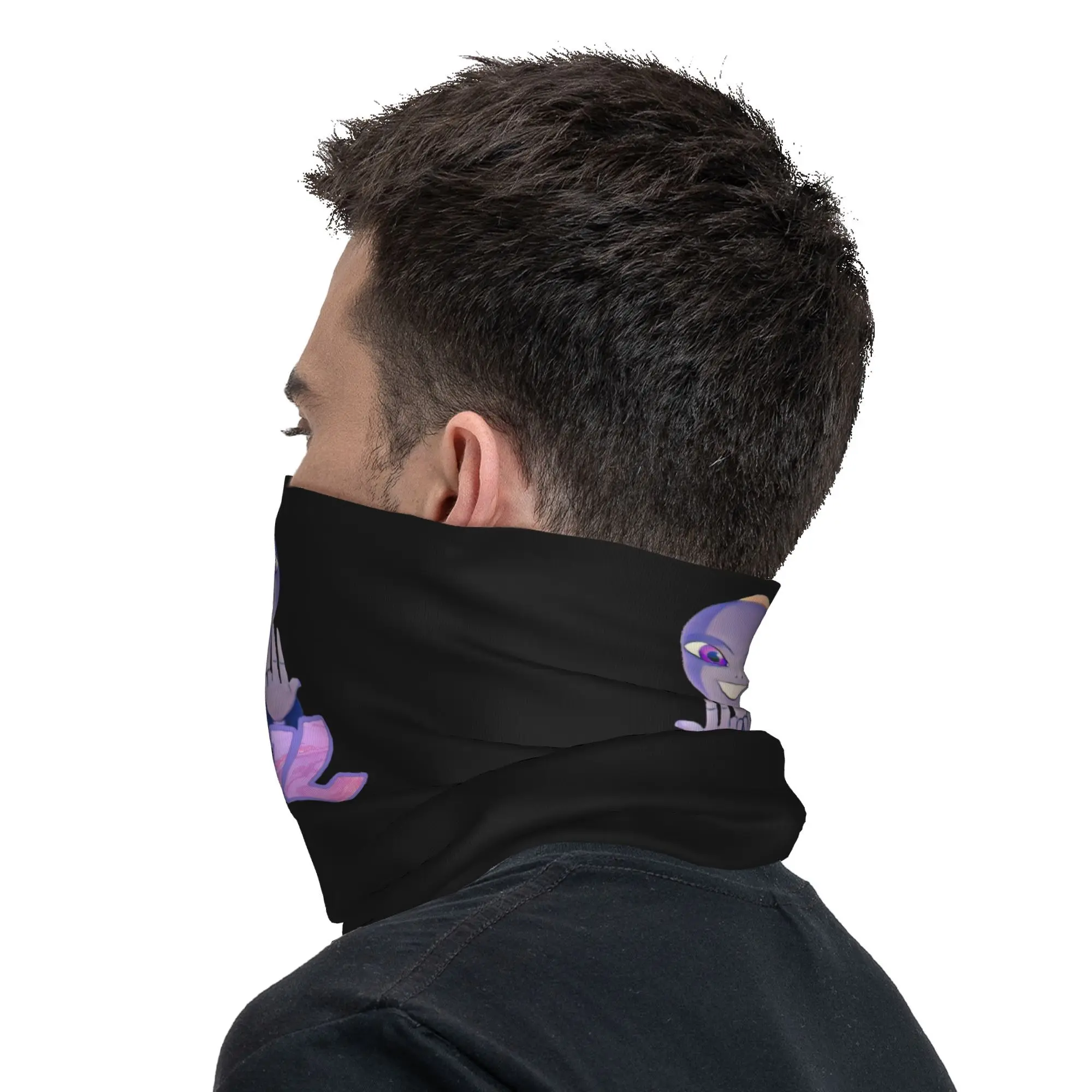 يوليو باندانا غطاء الرقبة المطبوعة التفاف قناع وشاح دافئ قناع الوجه ركوب الدراجات للرجال النساء الكبار الشتاء