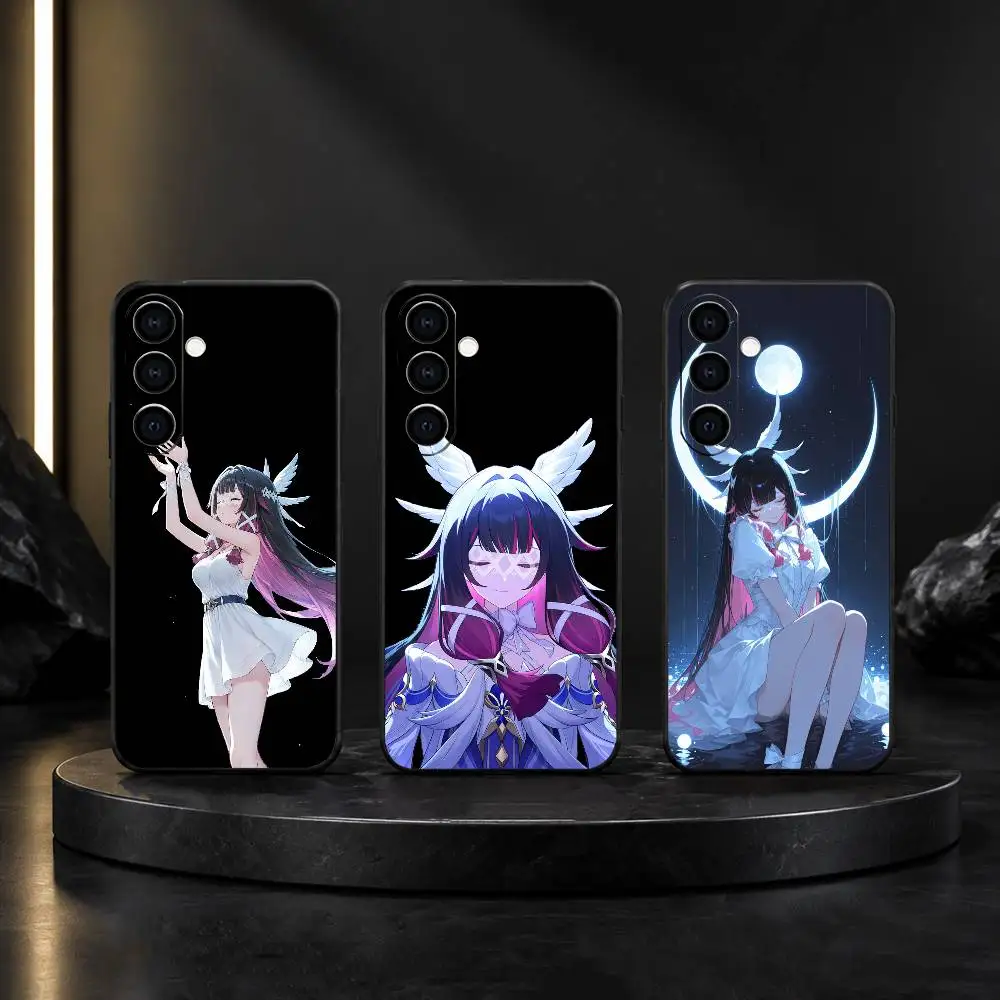 Genshin Impact-S Columbina-A  Phone Case For Samsung Galaxy A91,80,73,72 ,71,53,52,32 ,31,22,21s,20,Soft Black Case
