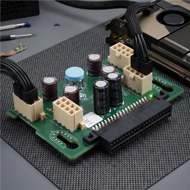 Superior New GPU Power Supply Expansion Board For Dell Poweredge T620 T630 T640 Server X7C1K DRXPD