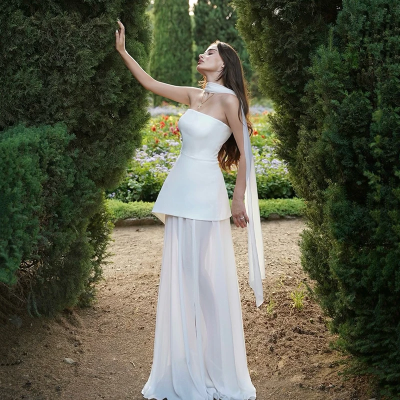 

Eightree Boho Mermaid Wedding Dresses 2026 Strapless Sleeveless Maxi Bridal Dress Women Evening Wedding Prom Gowns Customized