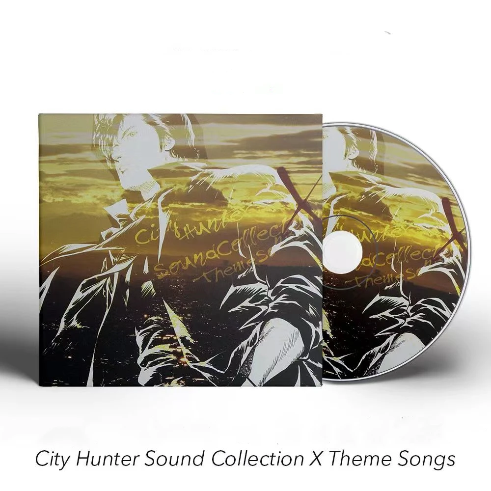 Anime City Hunter GWINKO Music CD Sound Collection X Theme Songs OST Album 2pcs Music Record Cosplay Soundtracks Box regali Prop