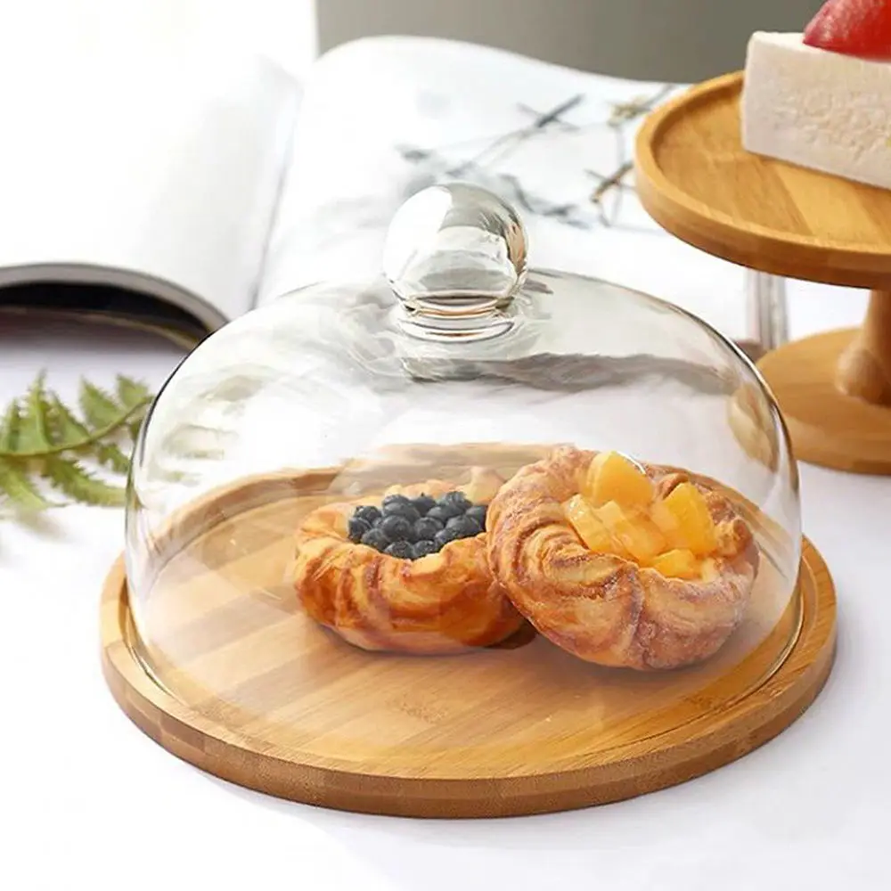 

Крышка для торта, стеклянный купол, фотография, колокол, десерт, крышка для кондитерских изделий, поднос, тарелка для фруктов, домашние кухонные инструменты для торта