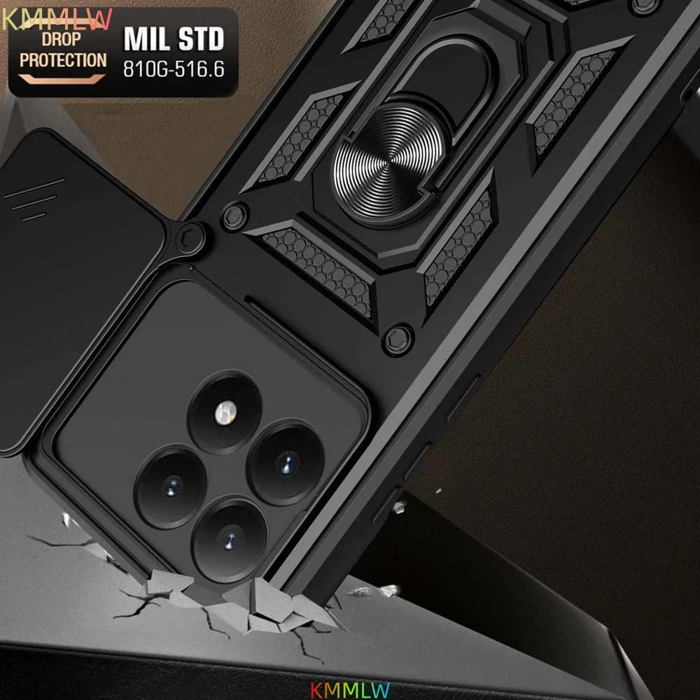 Shockproof Armor Case For Xiaomi Mi 15T 5G Car Holder Phone Cover for Mi 15T Camera Lens Protection Fundas For Xiaomi Mi 15T 5G - view 5