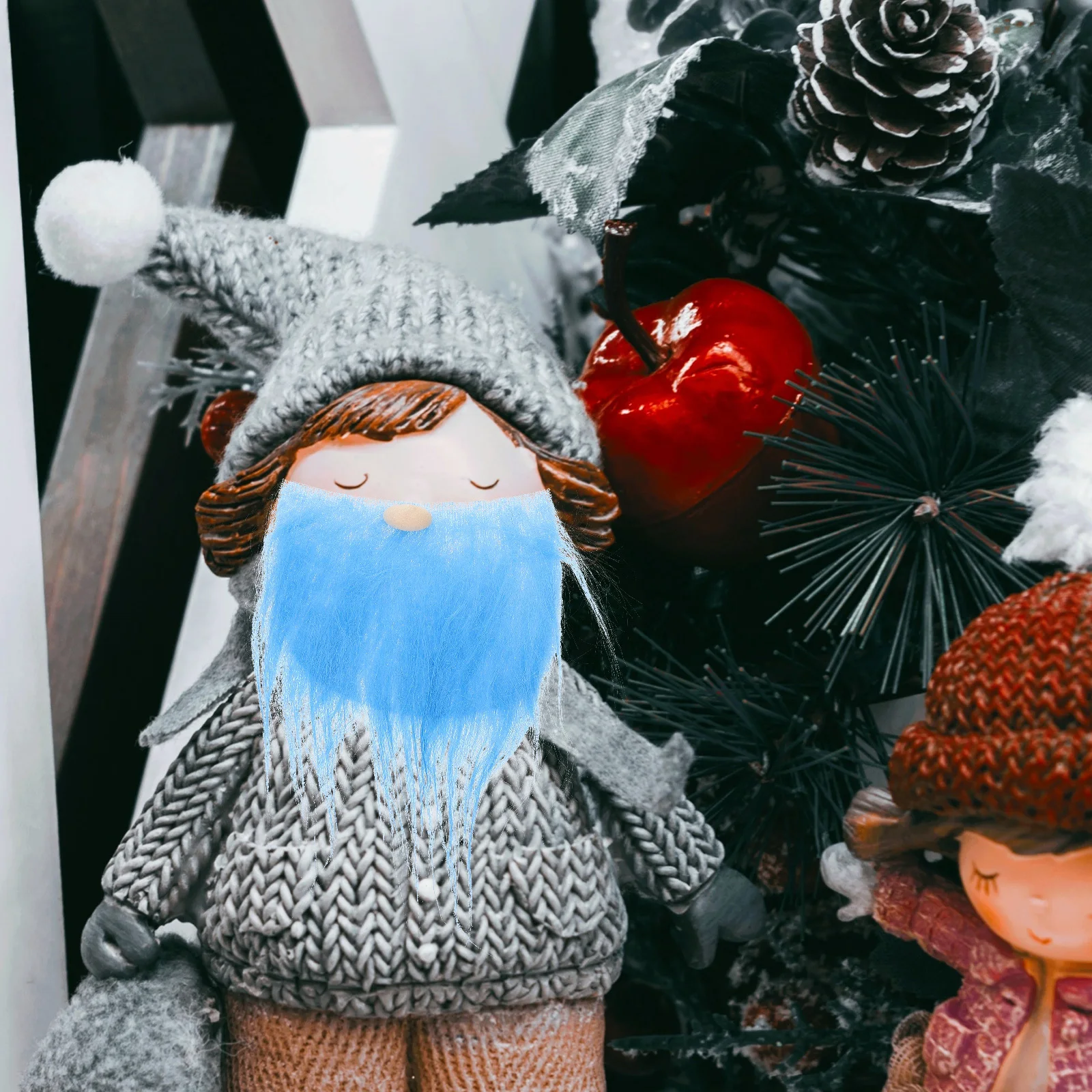 

1Set DIY Gnome Beard Premium Polyester Precut Handmade Craft Material Xmas Wedding Birthday Decor Gnome Making Accessory