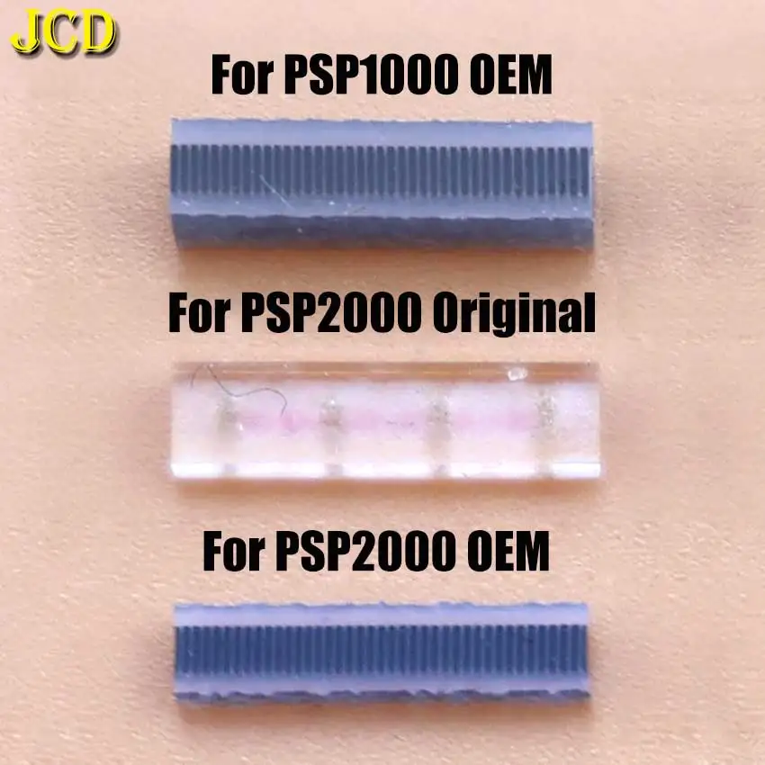 JCD 1pcs For PSP 1000 2000 Original 3D Analog Joystick Plastic Contact Conductive Rubber Pad Repair Part Games Replacement