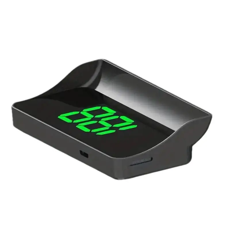 HUD Display Car Windshield Instant Head-Up Car HUD Projector LED Colorful Display Car Speedometer Display GPS Mode USB