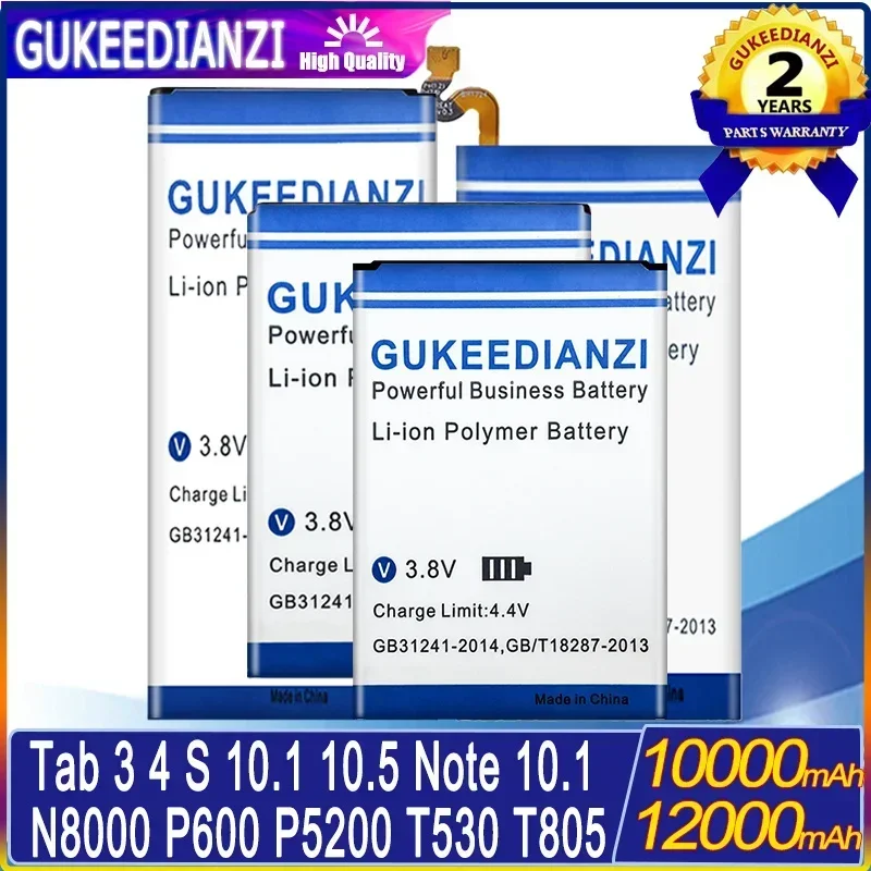 

Bateria Mobile Phone Battery For Samsung Note 10.1 GT/SM For Galaxy Tab 3 10.1 GT/Tab 4 10.1 SM/Tab S 10.5 N8000 P600 P5200 T530