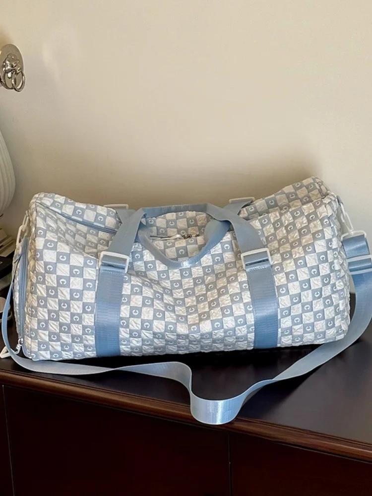 

Kazuki Women's Fitn Bag 2025 New Sport Travel Lightweight Large Capaci Lage Bag Dry Wet Separation Leisure Nylon