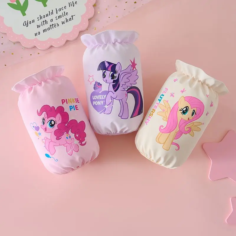 My Little Pony Kinder-wasserdichte Ärmel, niedliche Cartoon-Persönlichkeit, schmutz- und ölbeständige Ärmel für Studenten, Weihnachtsgeschenk