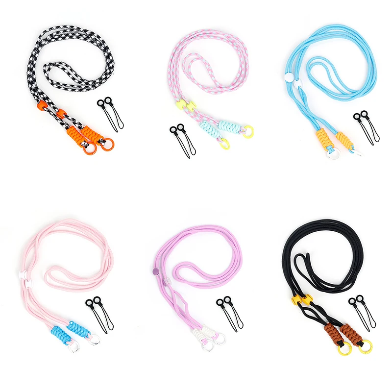 High-quality 1.2m Fashion Braided Camera Neck Shoulder Strap For Instant Camera Multifunctional Rope Anti-Break Camera Straps