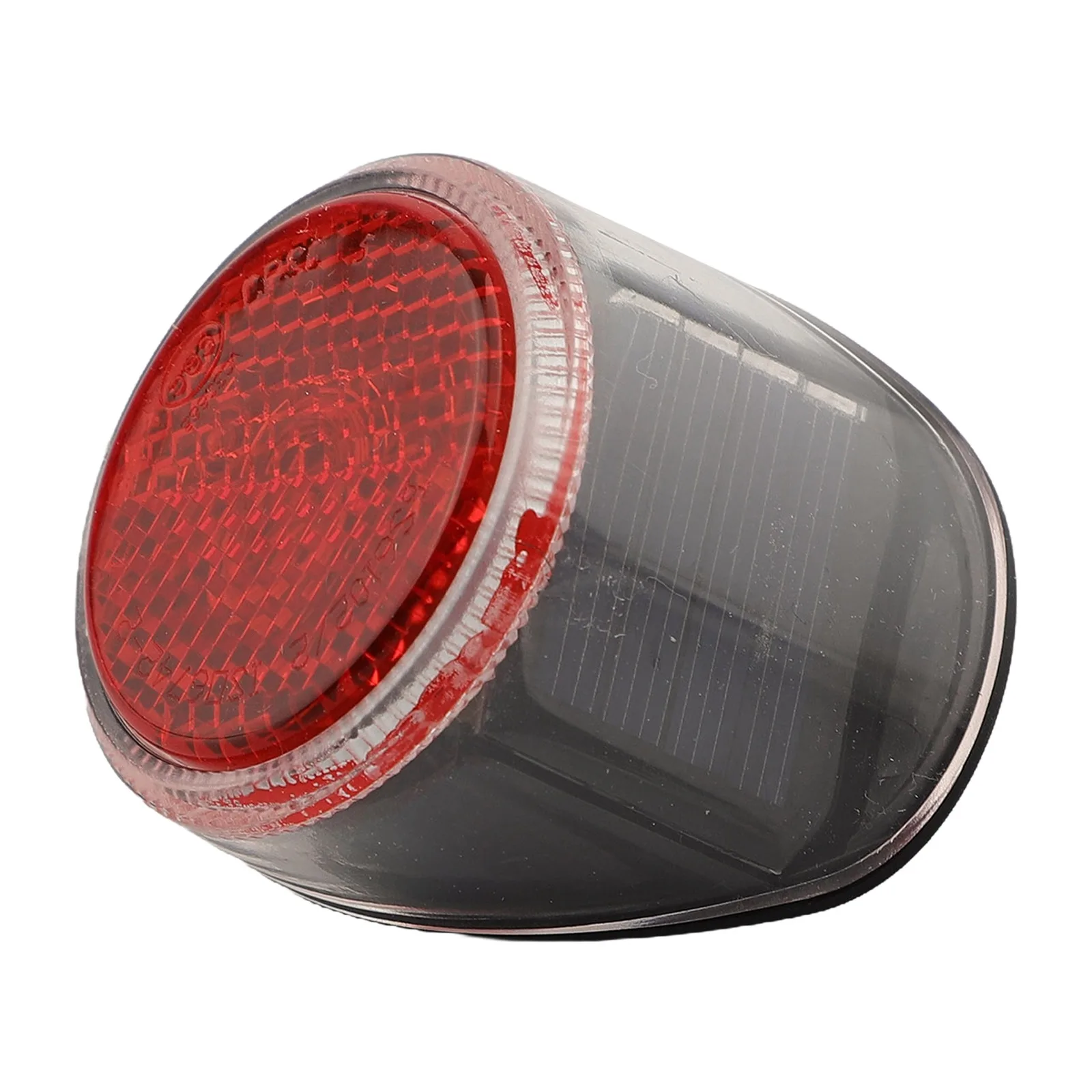 Bicycle Tail Light Solar Rechargeable Light Vibration Sensing Taillight Rear LED Lamp Reflector Safety  Night Riding Accessories