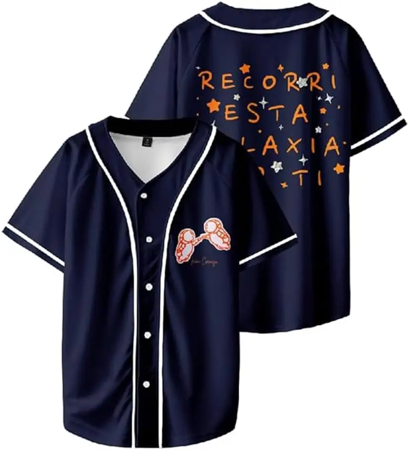 

Ivan Merch Baseball Jersey Unisex Short Sleeve Cornejo Tee Casual Streetwear Women Men V-Neck Tshirt