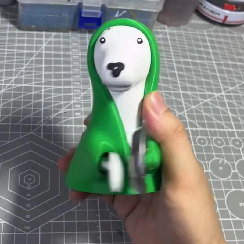 Cartoon Creativity Dogs Stress Relief Toys Wacky Mischievous Toy Ornaments Hand-operated Vocal Toys for Kids Best Friend Gift