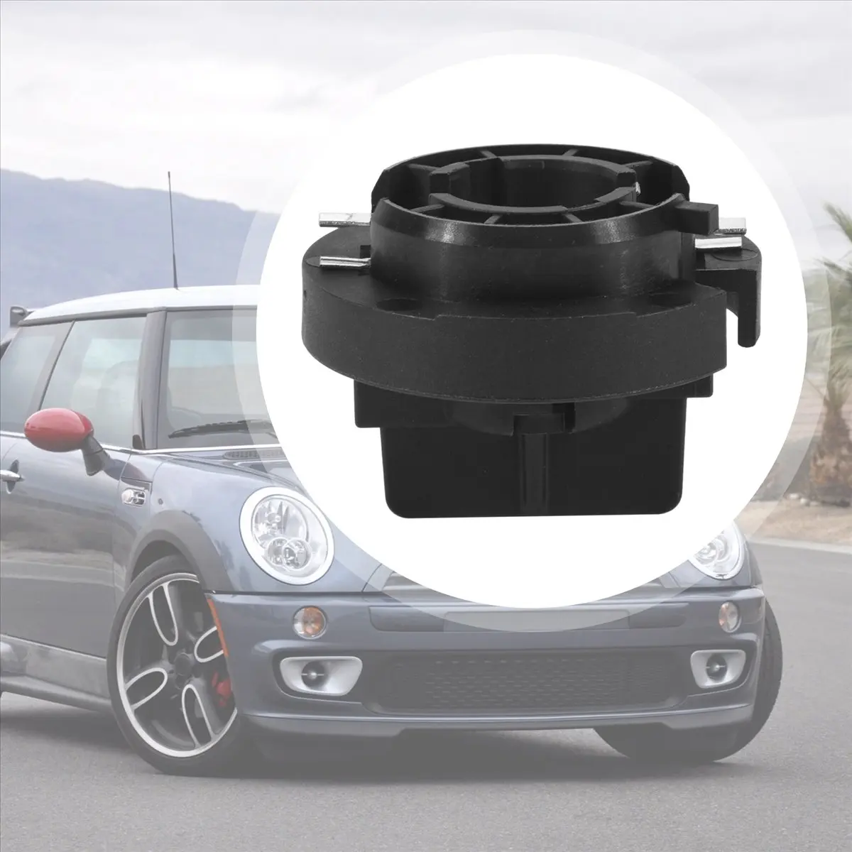 #56I (Black)For -Bmw Mini R61 R59 R58 Car Rear Tail Lamp Light Bulb Holder Socket,Automotive Parts & Accessories