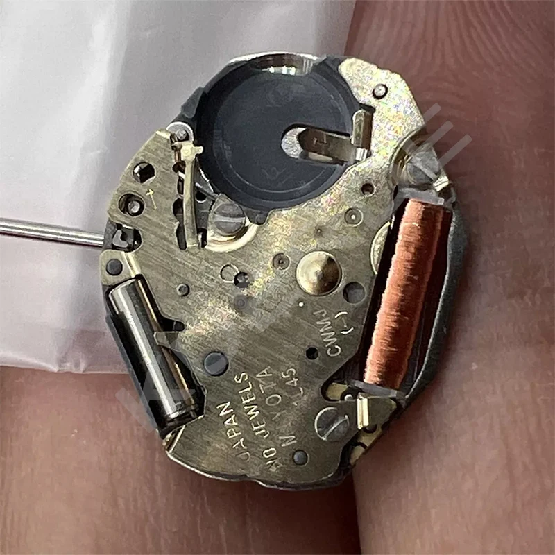 JAPAN Standard 1L45 Quartz Electronic Movement 2 Hands With Small Second Watch Movement Repair Replacement Parts Wholesale Price