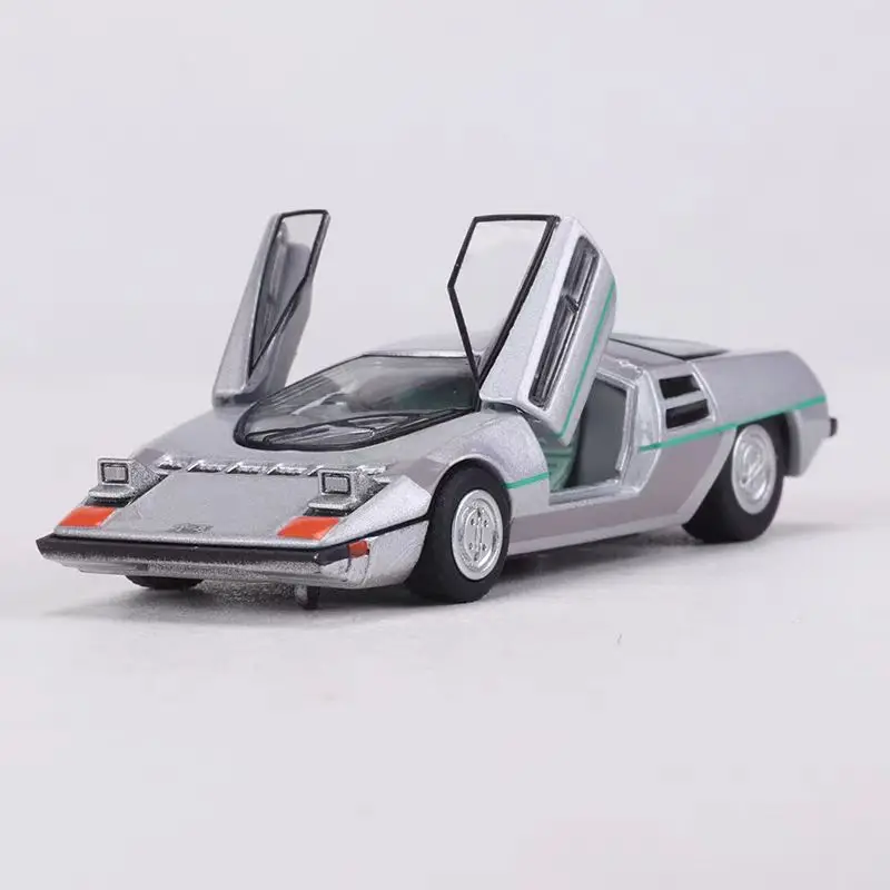 DCT 1:64 Children's Dream - Zero scissors door Sports car simulation alloy car model can open the door + turn over the lights