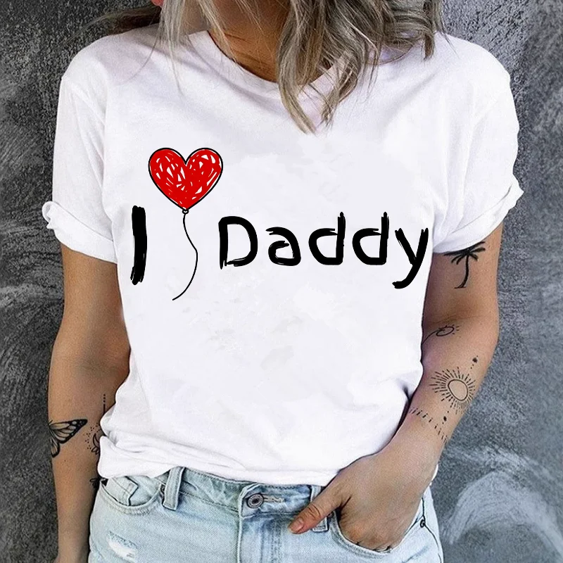 Satan Is My Sugar Daddy Print T Shirt Women Red Devil Horn Gothic Slogan Short Sleeve Dark Humor Streetwear Casual Tee