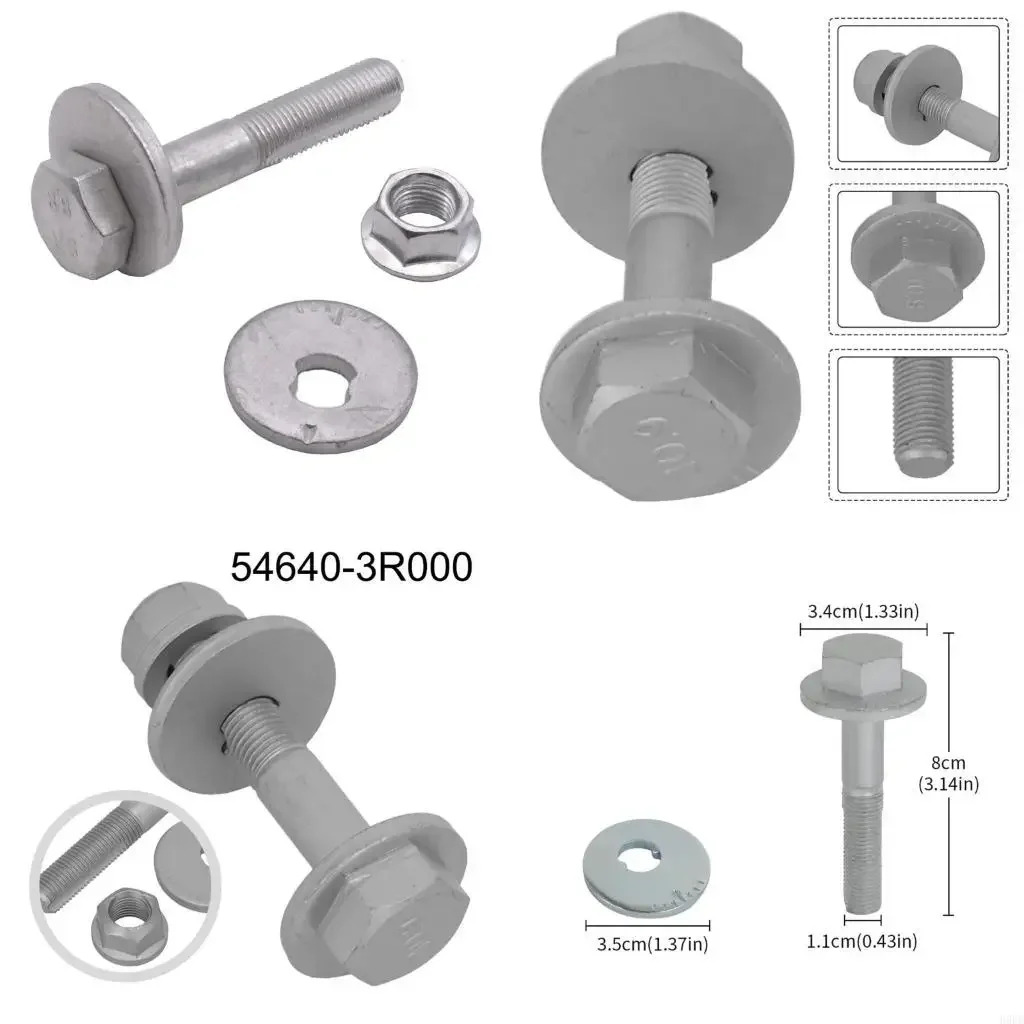 

Винт с эксцентриковым винтом задней подвески, винт для кулачков ix35 11-18, болт 55233-3R000 546403R000, запасные аксессуары