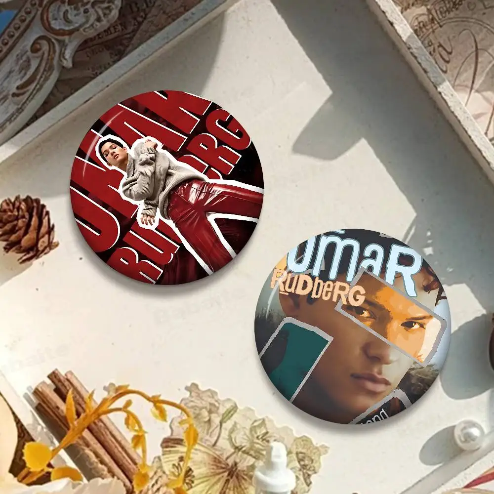 RAP O-Omar R-Rudberg 58mm Animals Funny Brooches Badge Backpack Clothes Gift Accessory