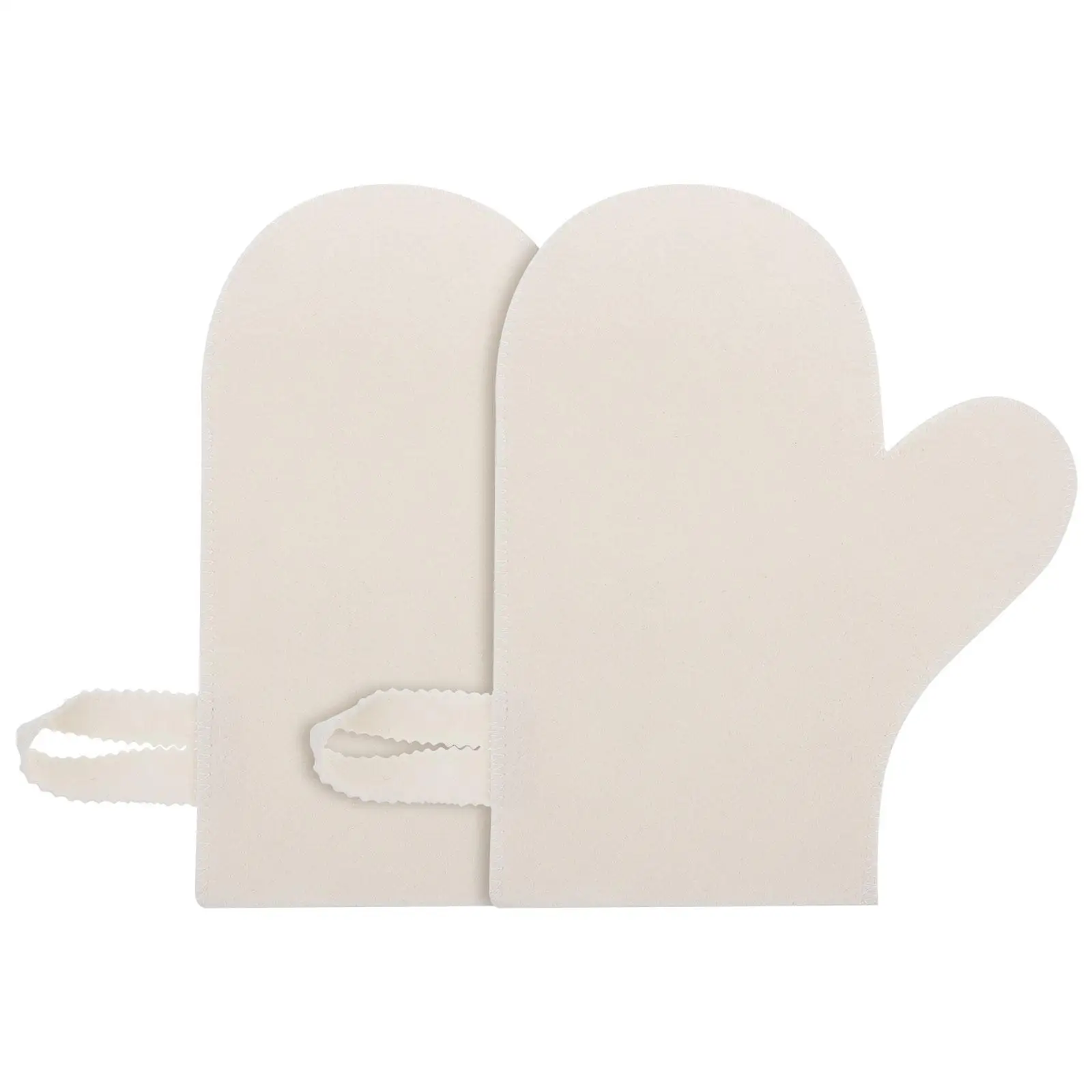 

2pcs Insulation Gloves Felt Kits Bath Scrubber Back Exfoliating Mitts Sauna Tools Massage Gloves White Gray Shower Body Cleaning