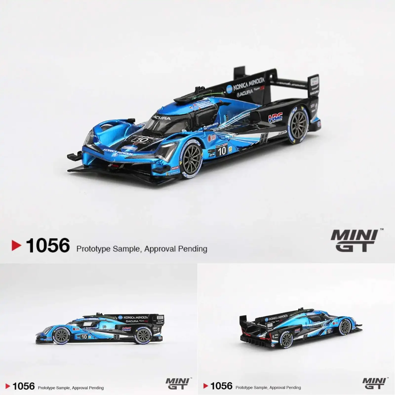 

PreSale MINIGT 1056 1:64 Acura ARX 06 GTP #10 Wayne Taylor Racing With Andretti Diecast Car Model Collection Toys