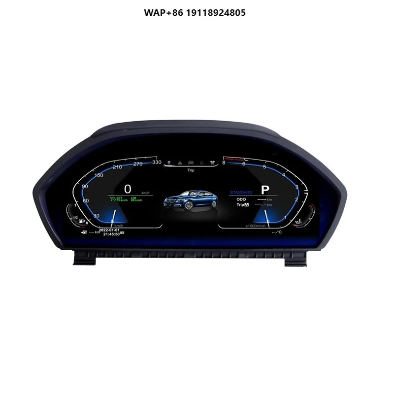 12.3 Inch Car Speedometer LCD Digital Cluster LCD Instrument Virtual Cockpit Odometer for B-MW 3 Series 4 Series 2013-2020