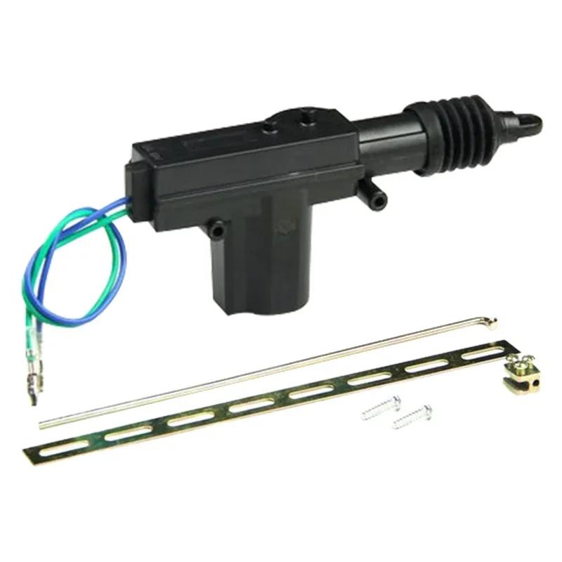 Universal 2 Wire Car Electric Remote Central Door Lock Actuator Heavy-Duty 12V Power Locking System Auto Single Type Kit