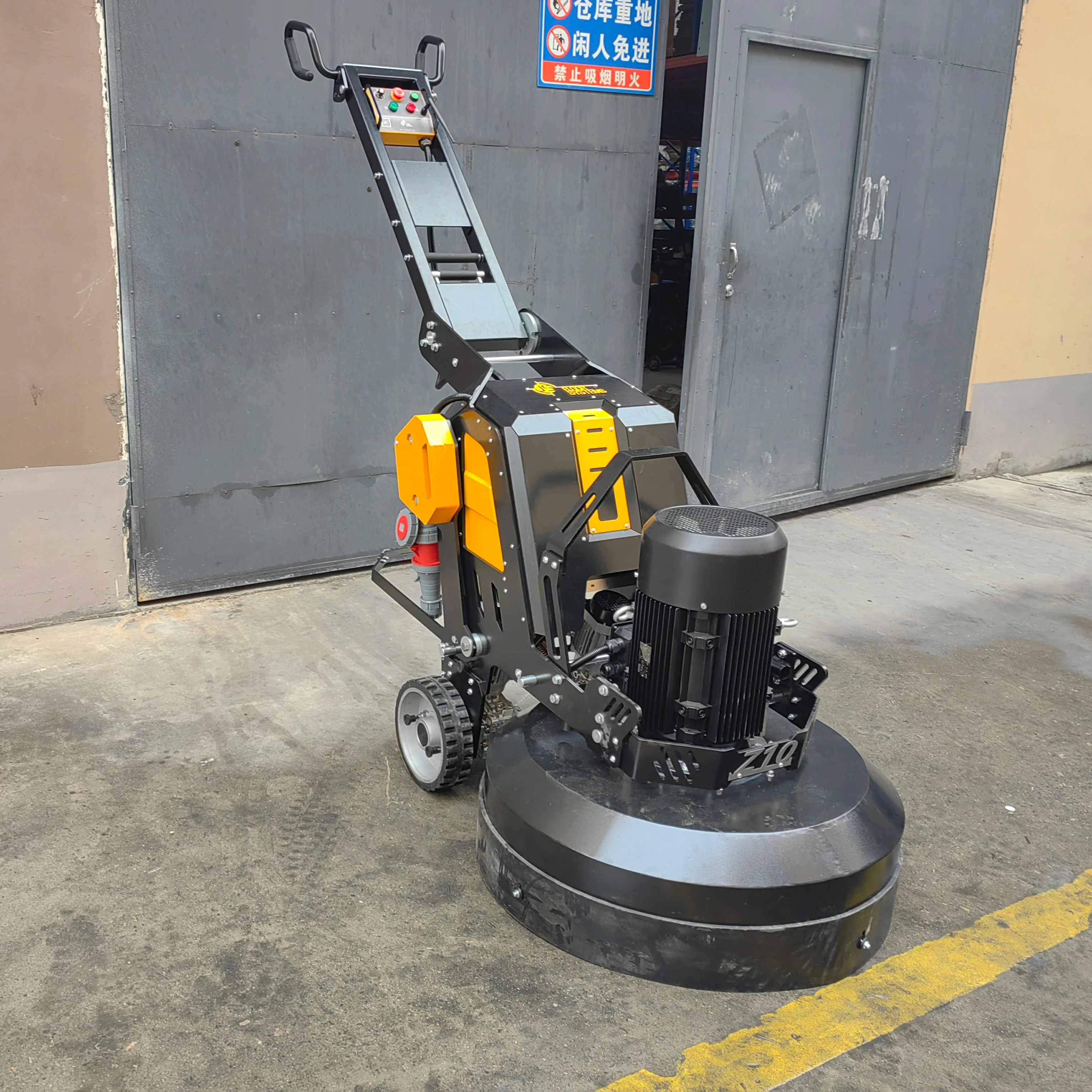 JS Z10 980mm Remote 220v Electrical Automatic Concrete Floor Grinder Polisher with Aluminum Alloy Gearbox