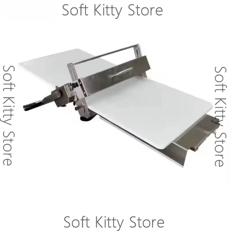 Hand Cranked Puff Pastry Machine Desktop Folding Hand Crank Pizza Croissant Dough Tablet Manual Sheeter